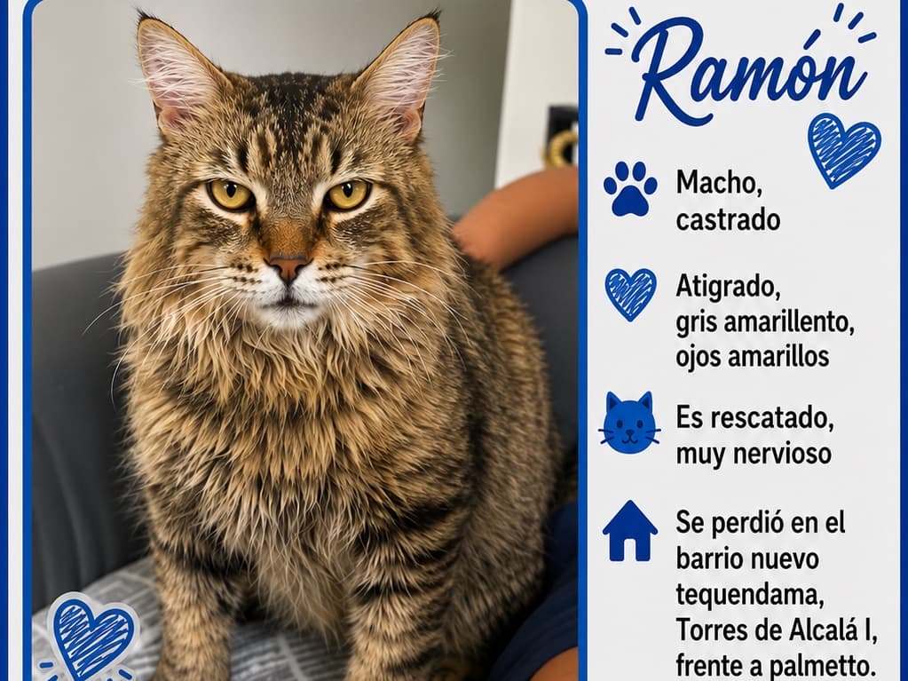 gato perdido en Cali