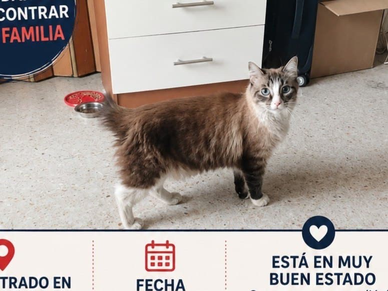 gato encontrado en Cali