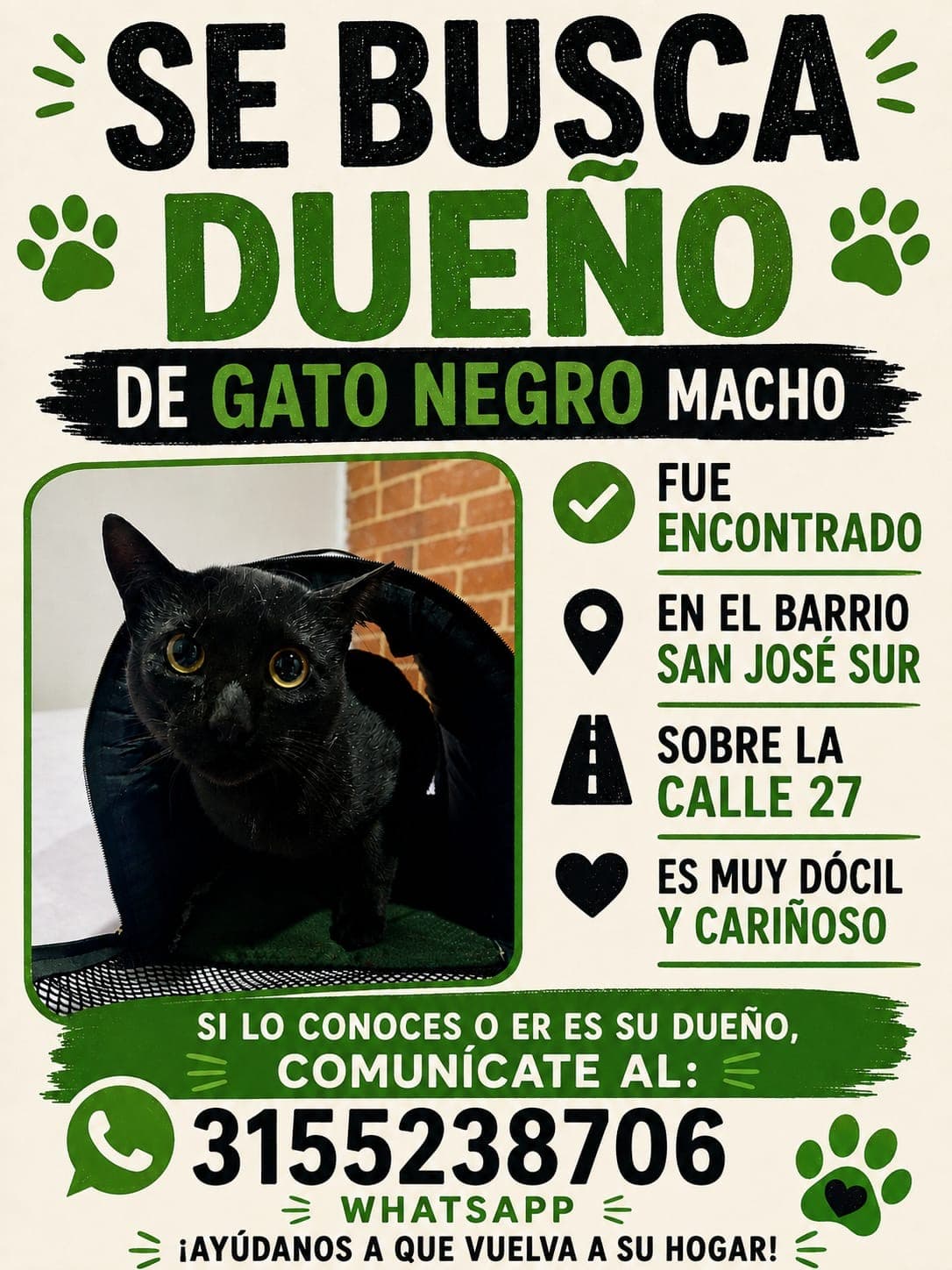 perro encontrado en Bogotá